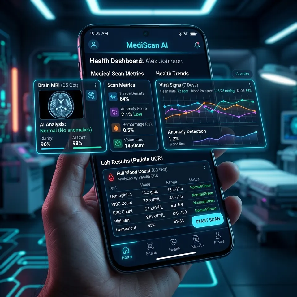 MediReport AI — Healthcare Diagnostic Web Platform